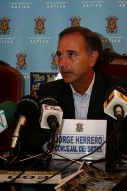Concejal de Deportes, Jorge Herrero