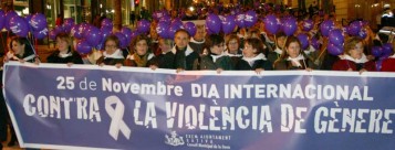 ManifestaciÃ³n contra la violencia de gÃ©nero