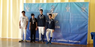 El Club d’Esgrima Xàtiva obté un lloc en el podium