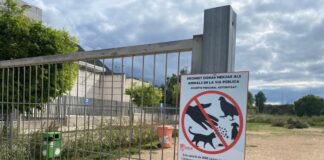 Avís de tancament temporal del pipican de l’avinguda 9 d’Octubre per desparasitació