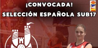 Martina Ponzinibbio, del Club Voleibol Xàtiva, convocada amb la selecció espanyola sub17