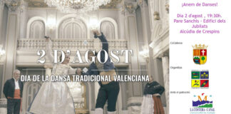 La Mancomunitat La Costera-Canal se suma al Dia de la Dansa Tradicional Valenciana amb una actuació simultània a L’Alcúdia de Crespins