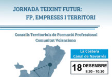 “Teixint futur: FP, empreses i territori” reunirà mig centenar d’agents formatius i empresarials de La Costera-Canal