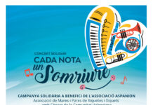 La Llosa de Ranes acull el concert solidari «Cada nota, un somriure» a benefici d’ASPANION