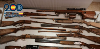 Detingut a Alzira un home per tinença il·lícita d’armes i munició