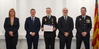 Xàtiva entrega medalles i reconeixements en el Dia de la Policia Local